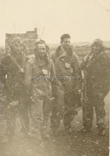 Peter Provenzano Photo Album Image_copy_041.jpg - Pilots in flight gear.  RAF Station Tern Hill,  fall of 1940.